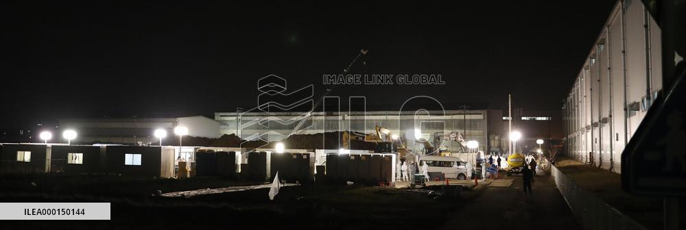 Hog cholera infection in central Japan