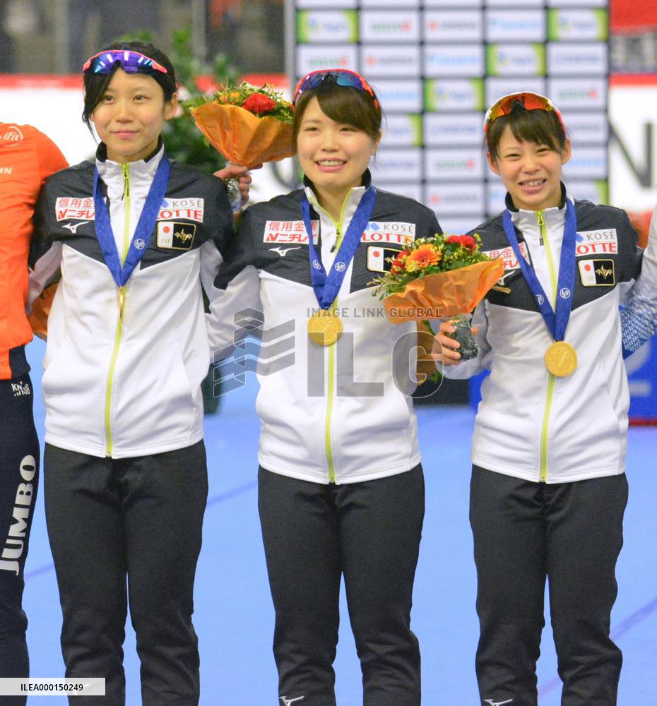 Speed skating: World single distance c'ships