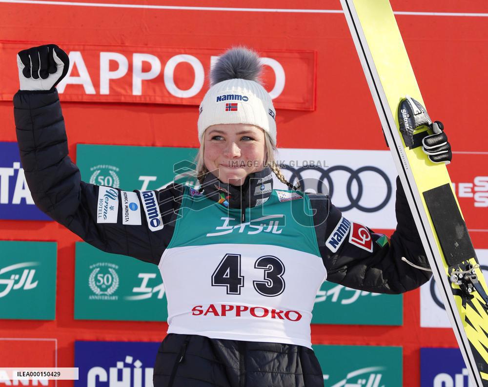 Ski jumping: World Cup event in Sapporo