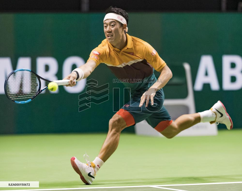 Tennis: Nishikori at ABN Amro World