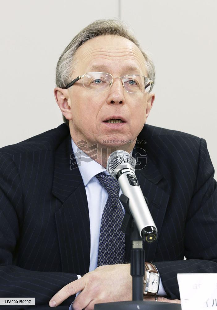 Russia's ambassador to Japan, Galuzin