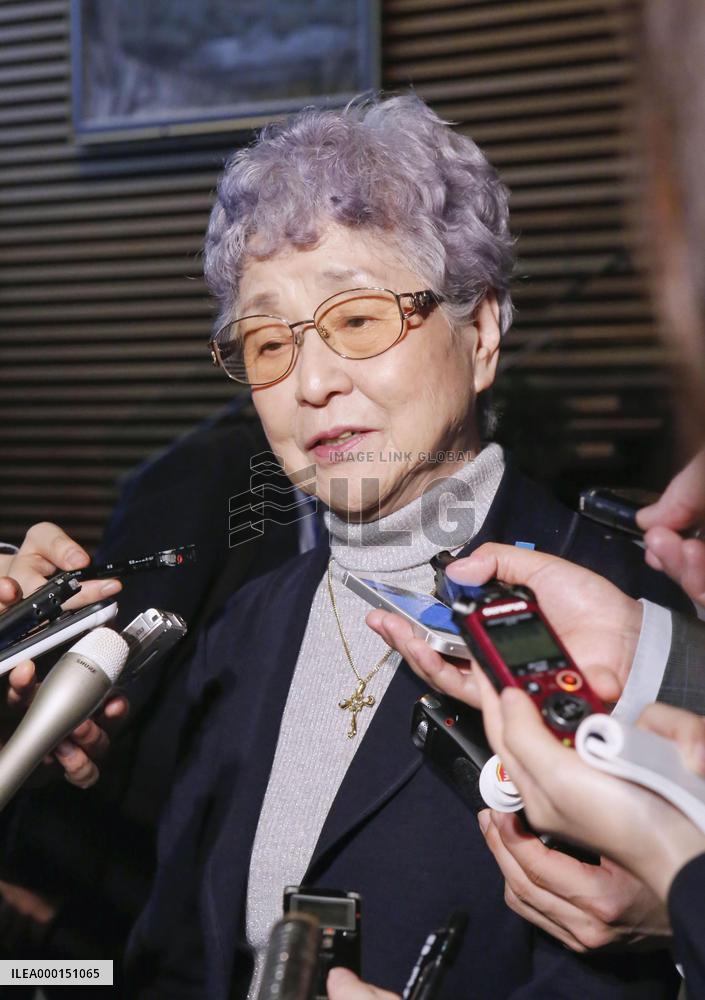 Kin of Japanese abducted by N. Korea