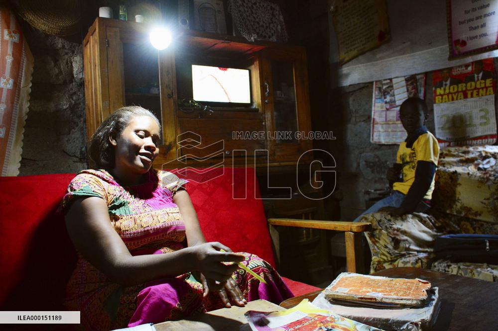Solar power business in Kenya