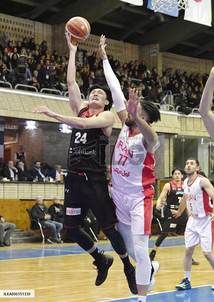 Basketball: Japan-Iran World Cup qualifier
