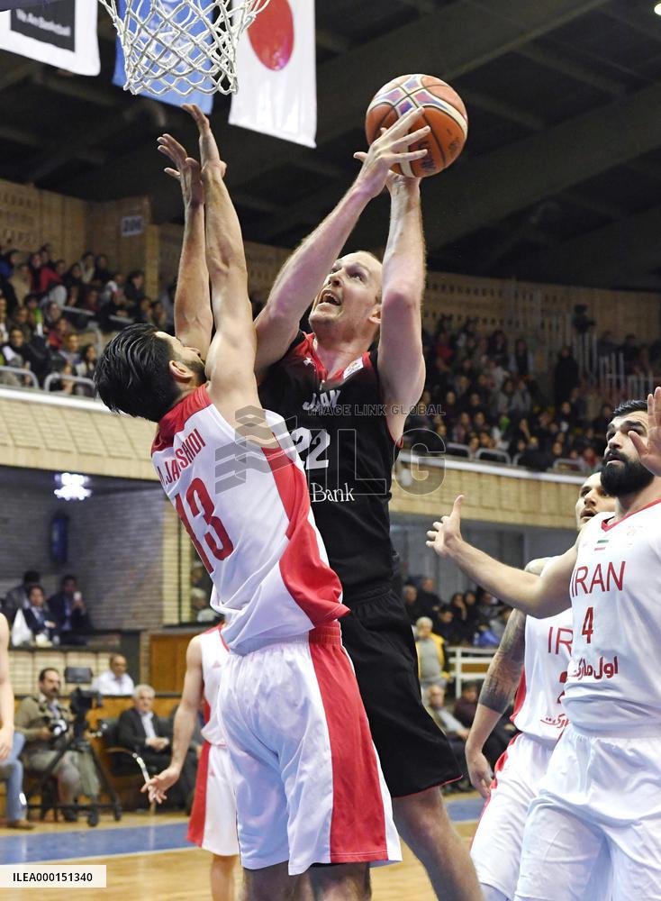 Basketball: Japan-Iran World Cup qualifier