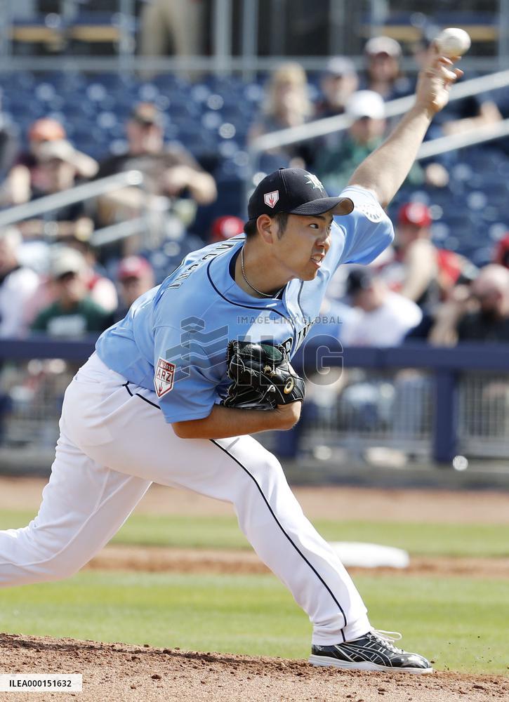 Baseball: Mariners' Kikuchi