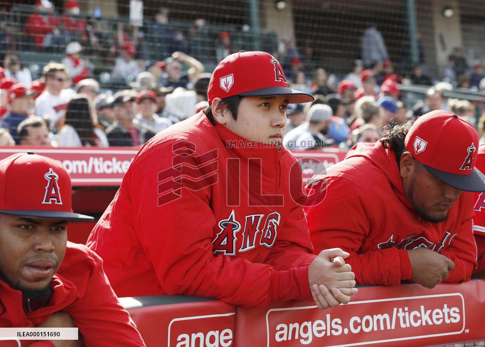 Baseball: Angels' Ohtani