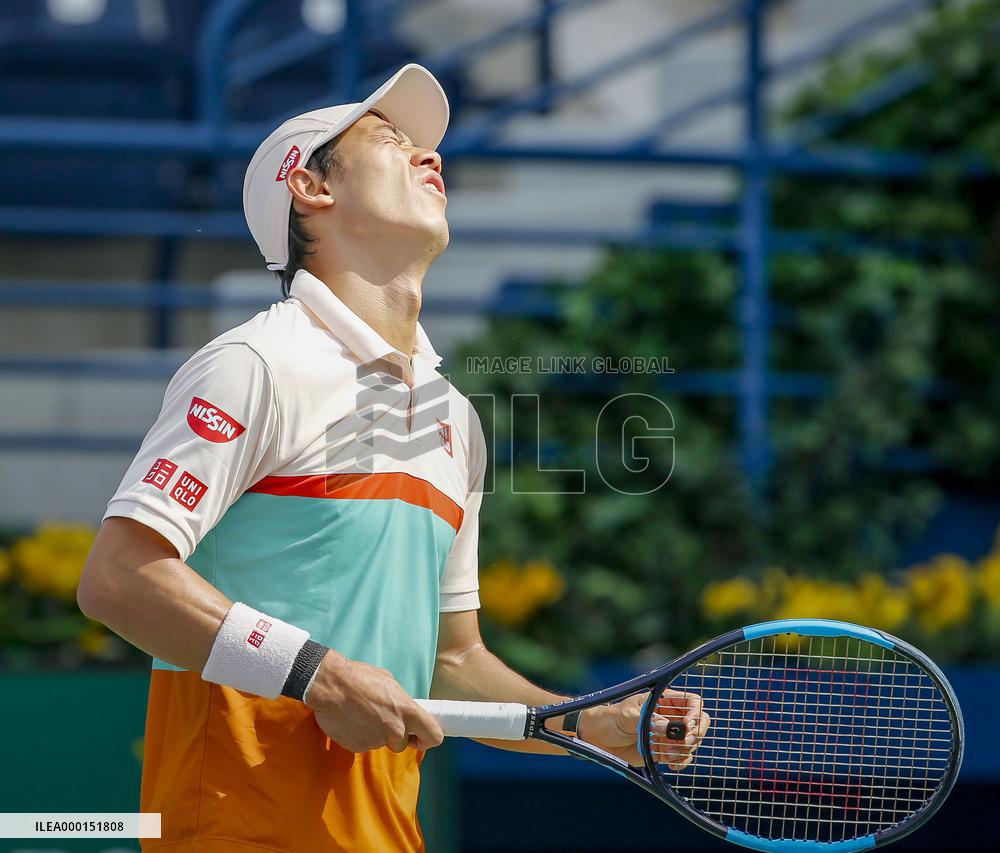 Tennis: Nishikori at Dubai c'ships