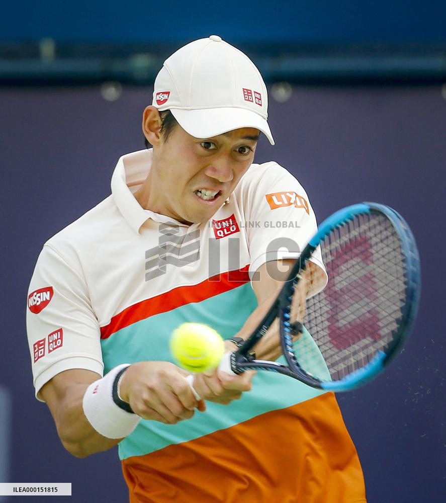 Tennis: Nishikori at Dubai c'ships