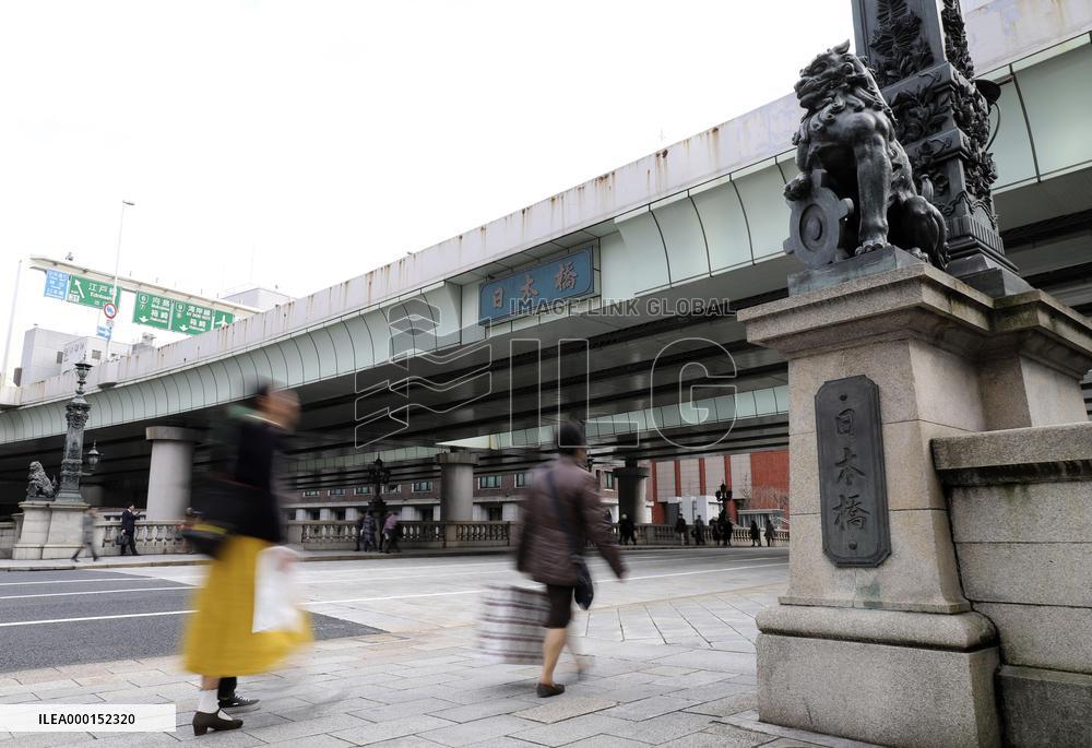 Nihombashi bridge in Tokyo