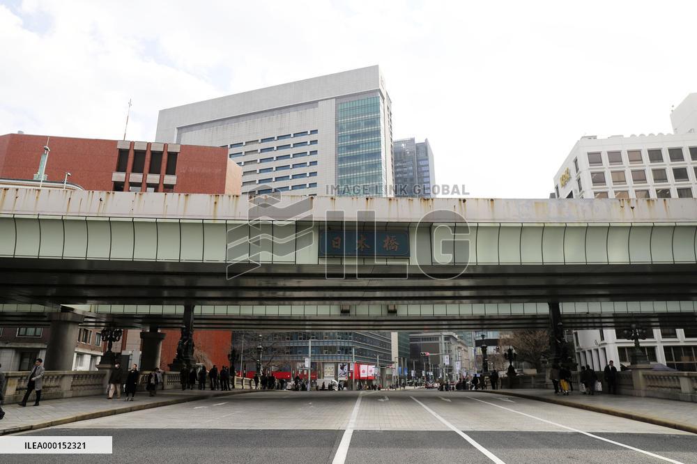 Nihombashi bridge in Tokyo