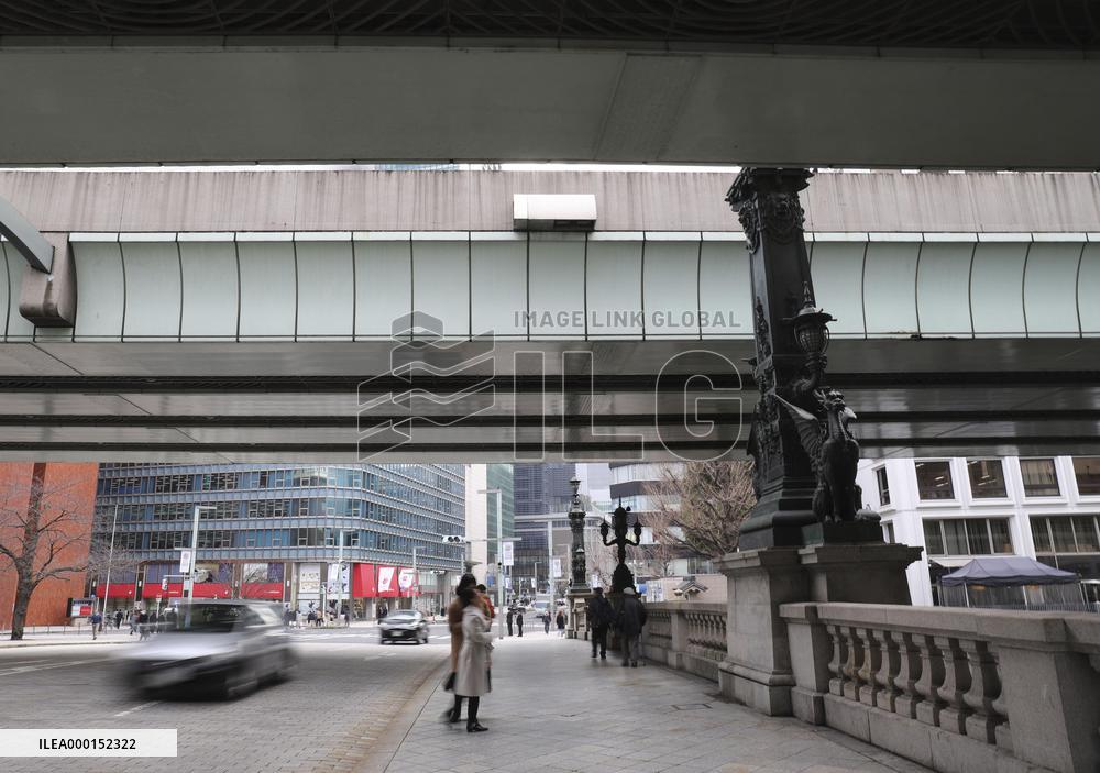 Nihombashi bridge in Tokyo