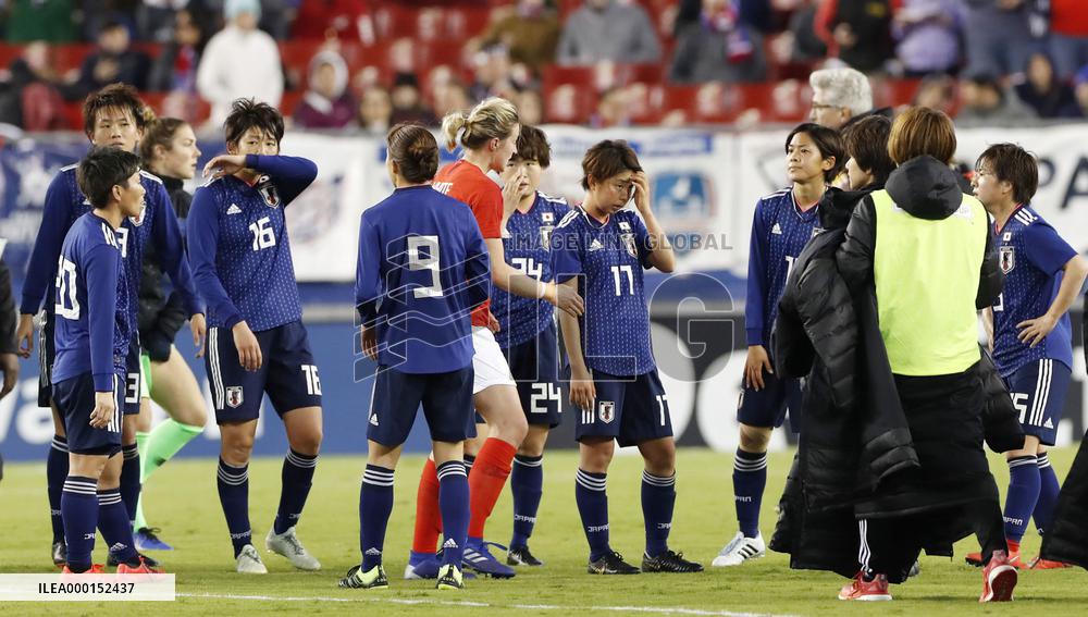 Football: Japan-England at SheBelieves Cup