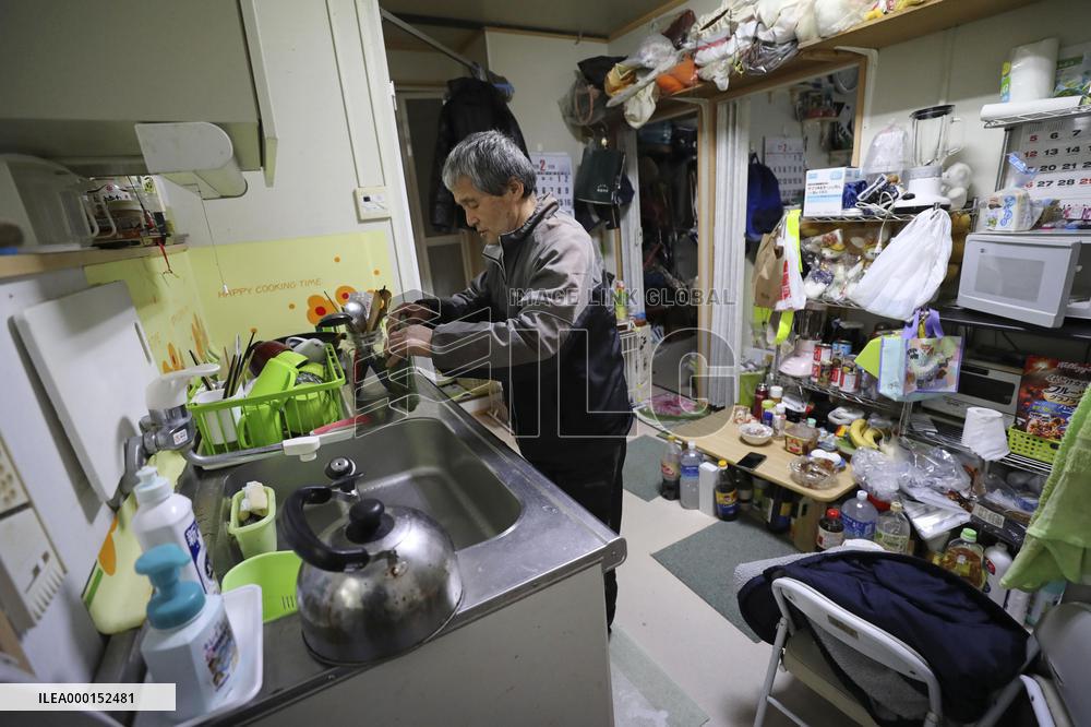 Temporary housing in 2011 quake, tsunami-hit areas