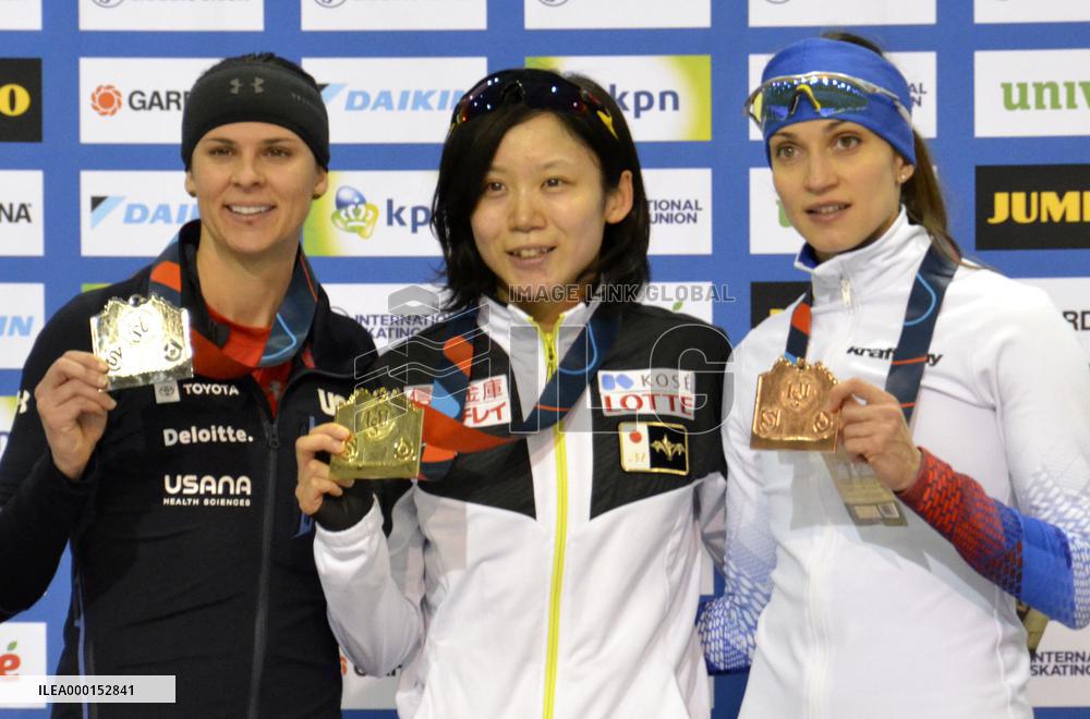 Speed skating: World Cup season finale