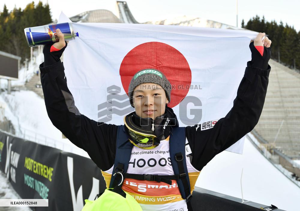 Ski jumping: Kobayashi takes World Cup overall title