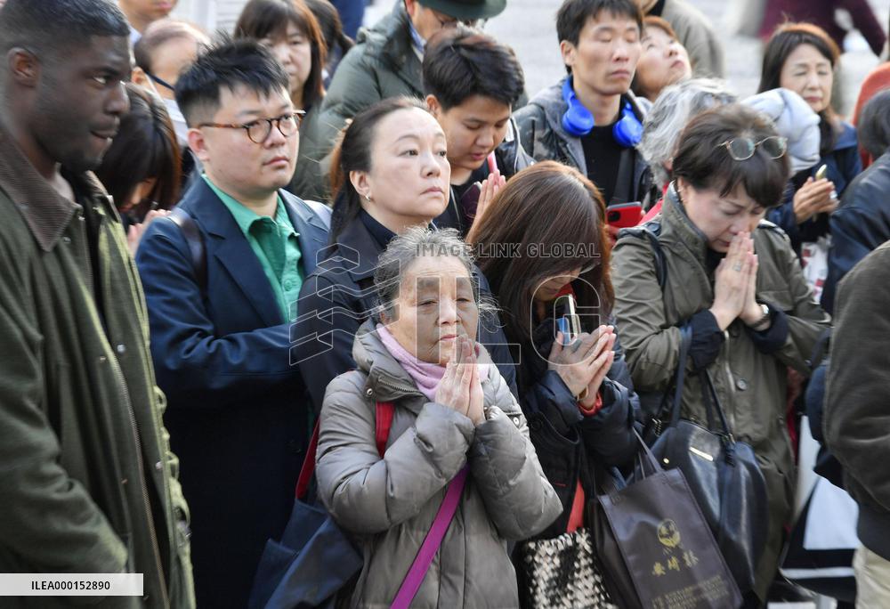 8th anniversary of northeastern Japan disaster