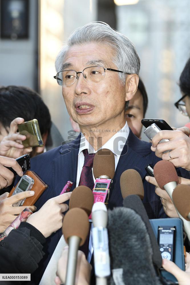 Ghosn's lawyer Hironaka