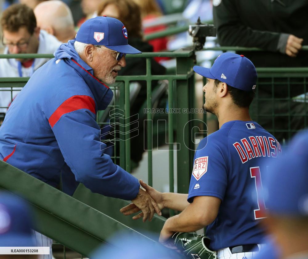 Baseball: Cubs' Darvish