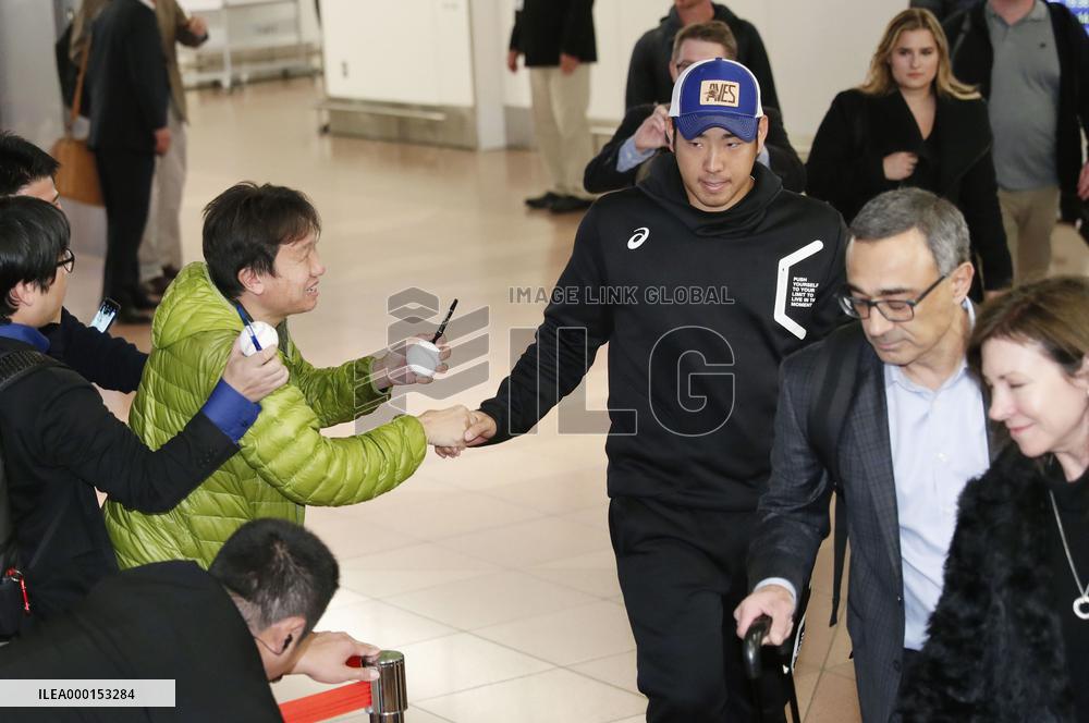 Baseball: Mariners' Kikuchi in Japan for opening series