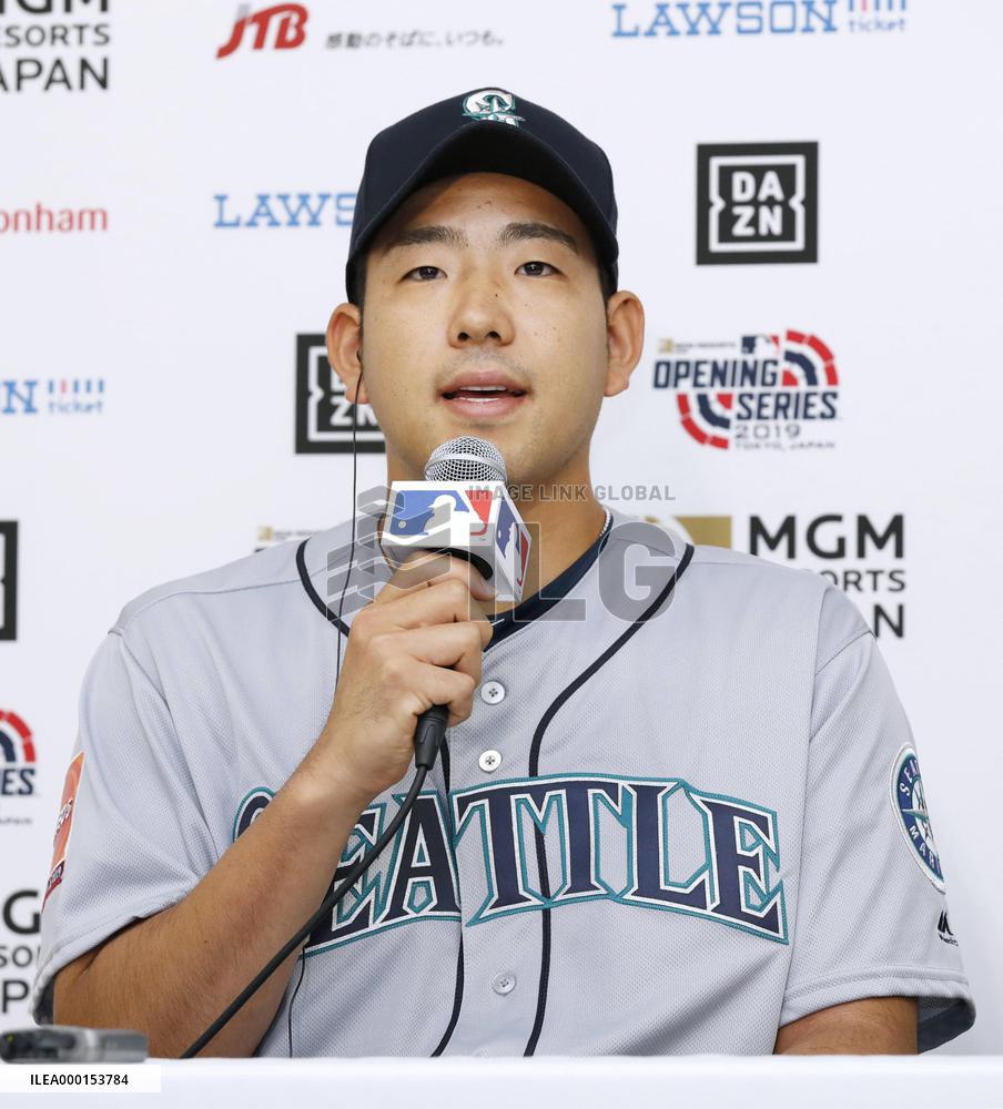 Baseball: A's-Mariners opening series in Japan