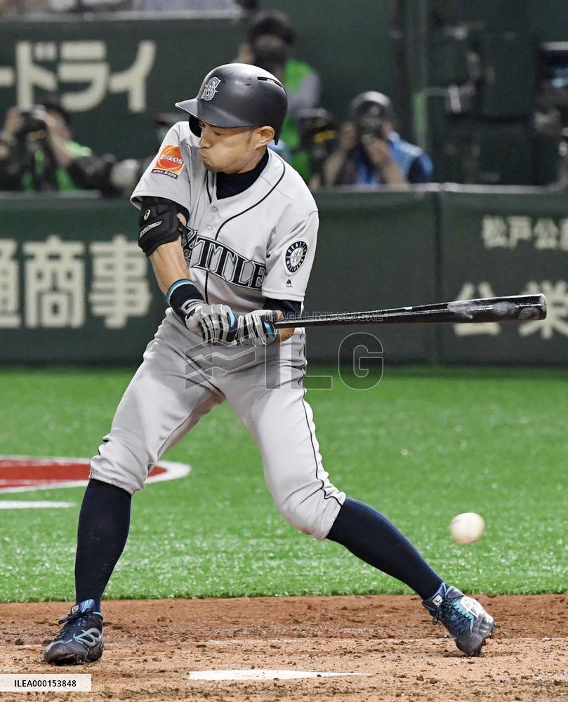 Baseball: A's-Mariners opening series in Japan