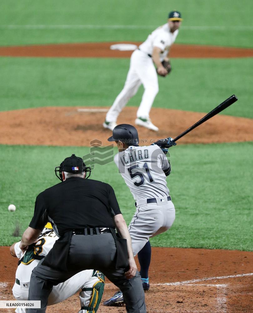 Baseball: A's-Mariners opening series in Japan