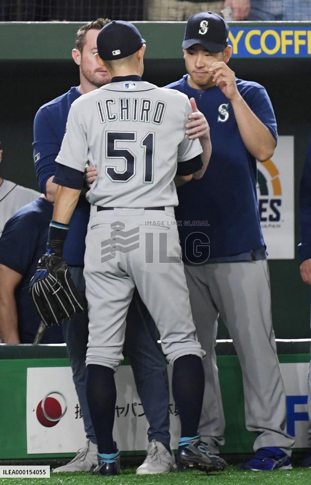 Baseball: A's-Mariners opening series in Japan