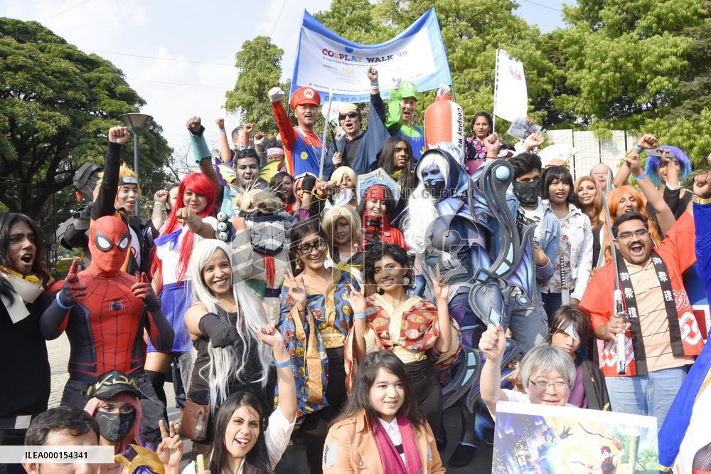 Cosplay event in India