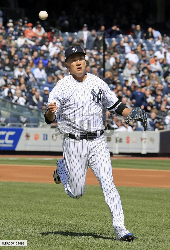 Baseball: Yankees' Tanaka