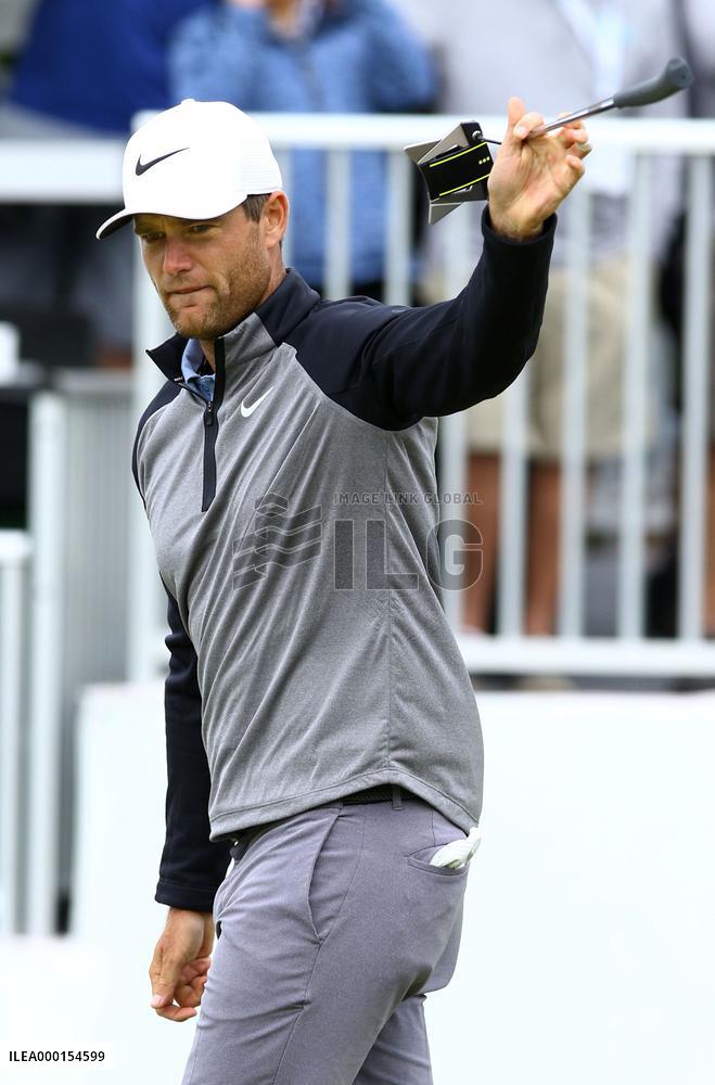 Golf: Lucas Bjerregaard at Dell Match Play