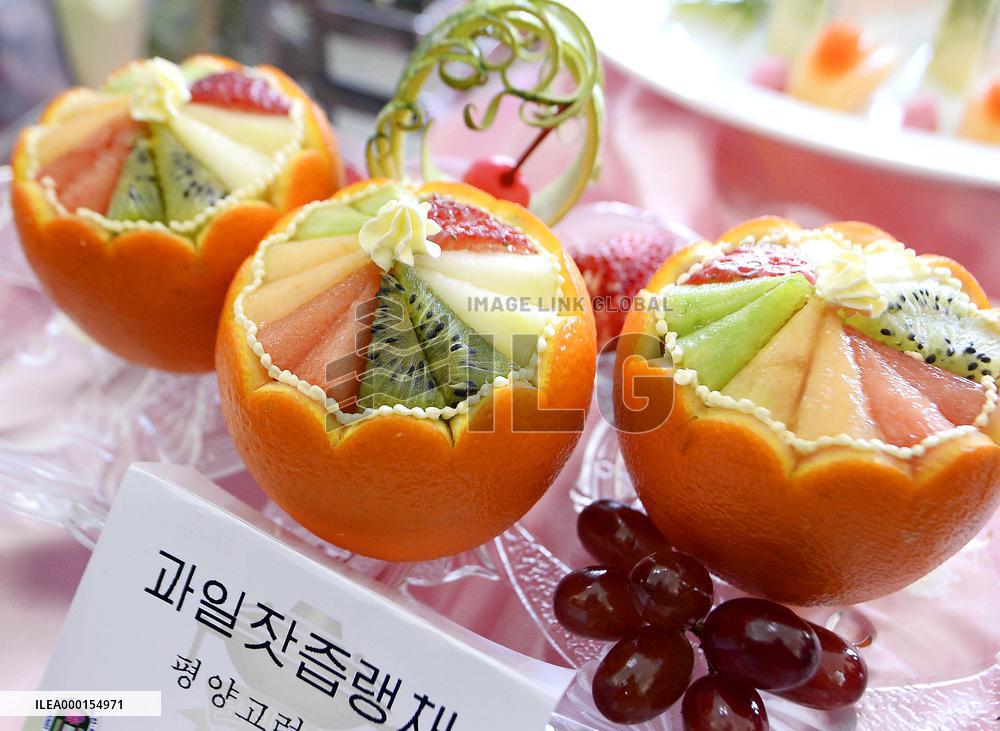 Cooking contest in Pyongyang