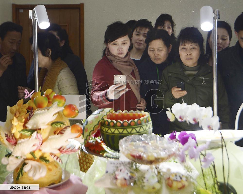 Cooking contest in Pyongyang