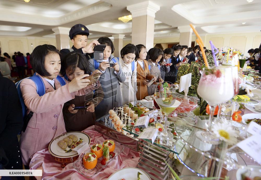 Cooking contest in Pyongyang