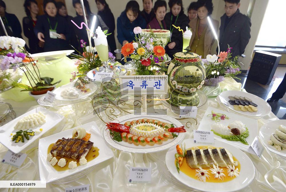 Cooking contest in Pyongyang