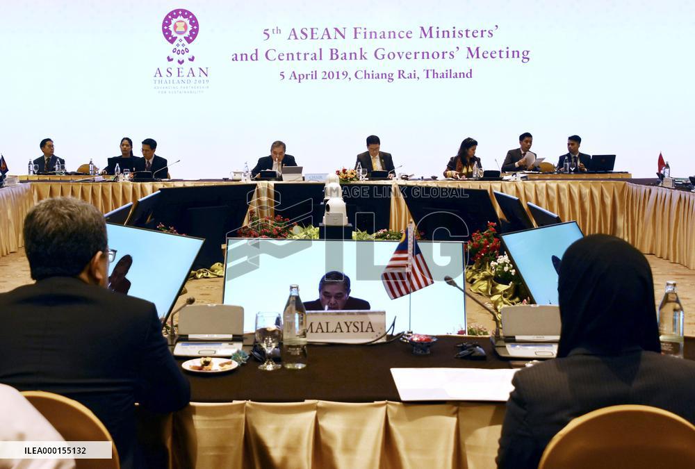 ASEAN financial chiefs' meeting in Thailand