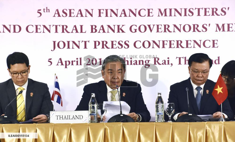 ASEAN financial chiefs' meeting in Thailand