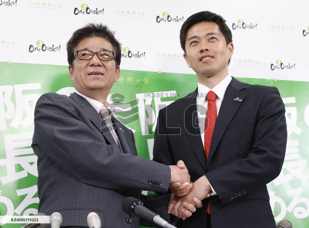 Osaka gubernatorial, mayoral races