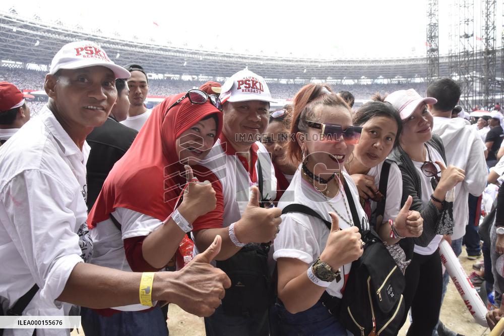 Indonesia election campaign