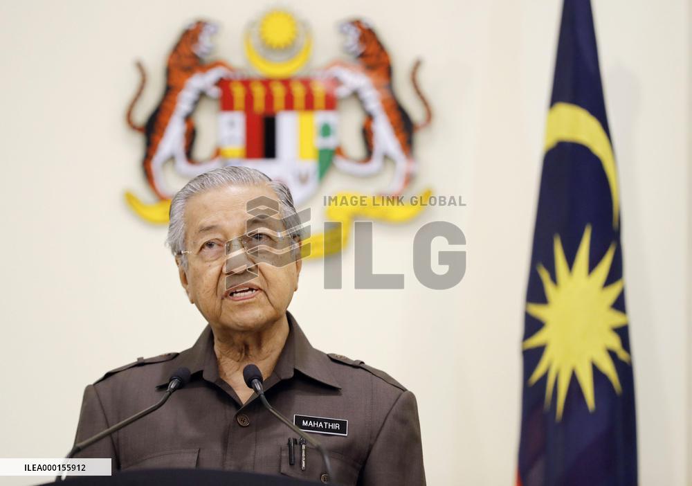 Malaysia PM Mahathir