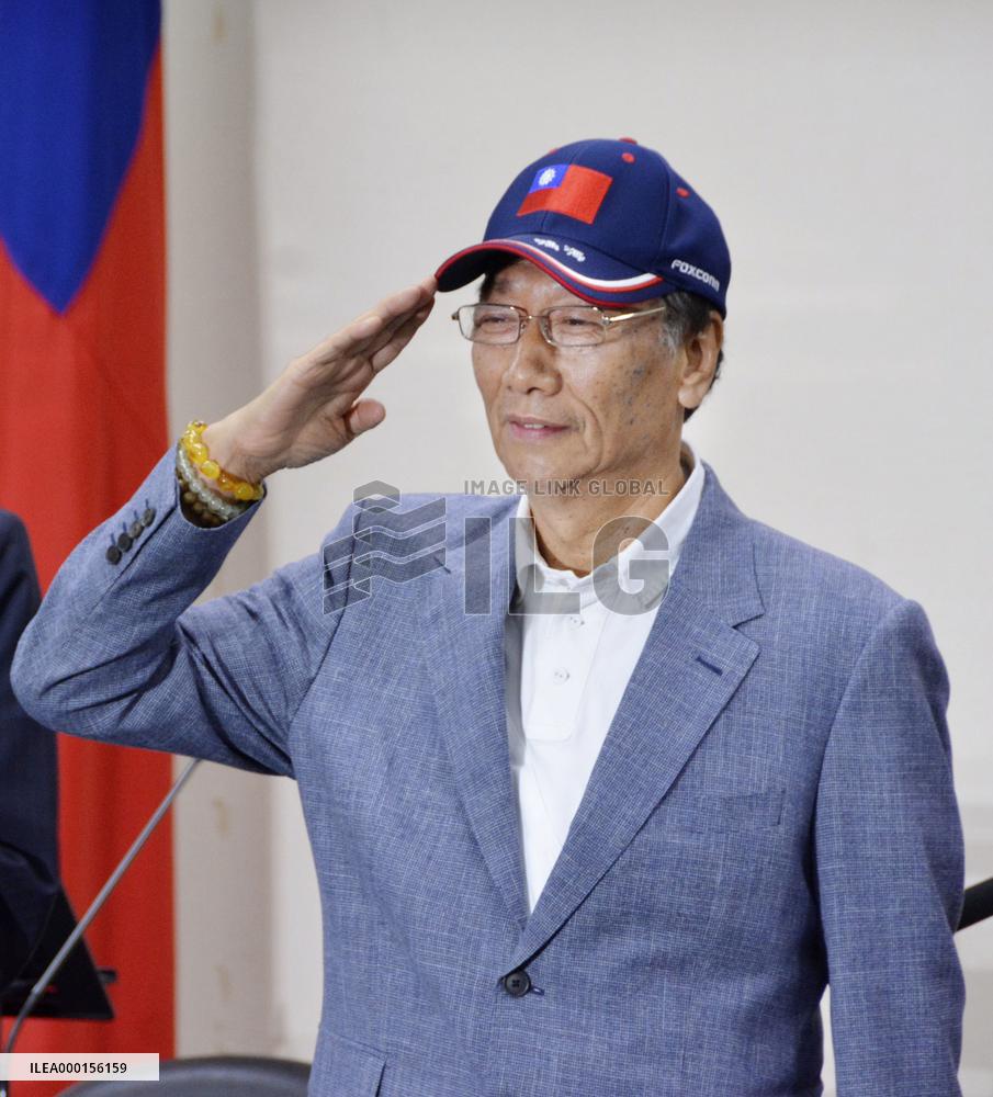 Foxconn founder Gou's Taiwan presidential bid