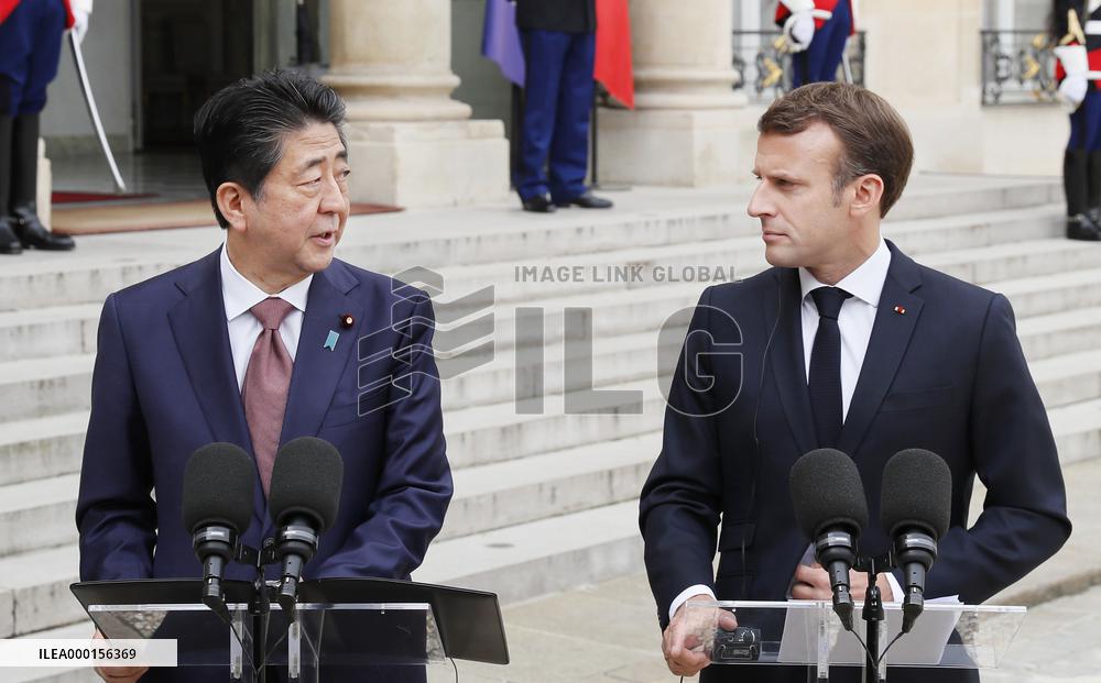Abe-Macron talks
