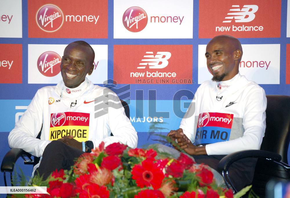 London Marathon press conference