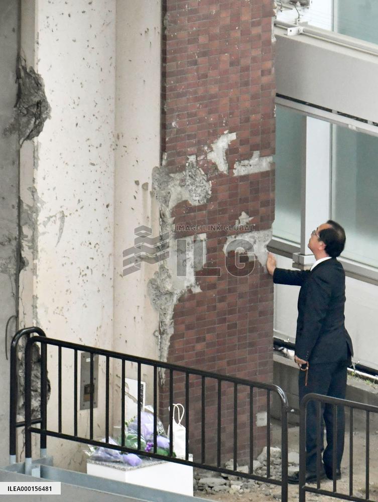 14th anniv. of deadly train derailment in Japan