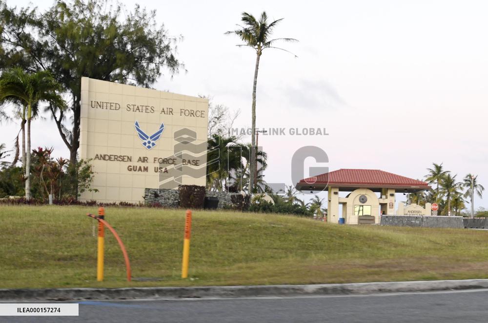 Andersen Air Force Base in Guam