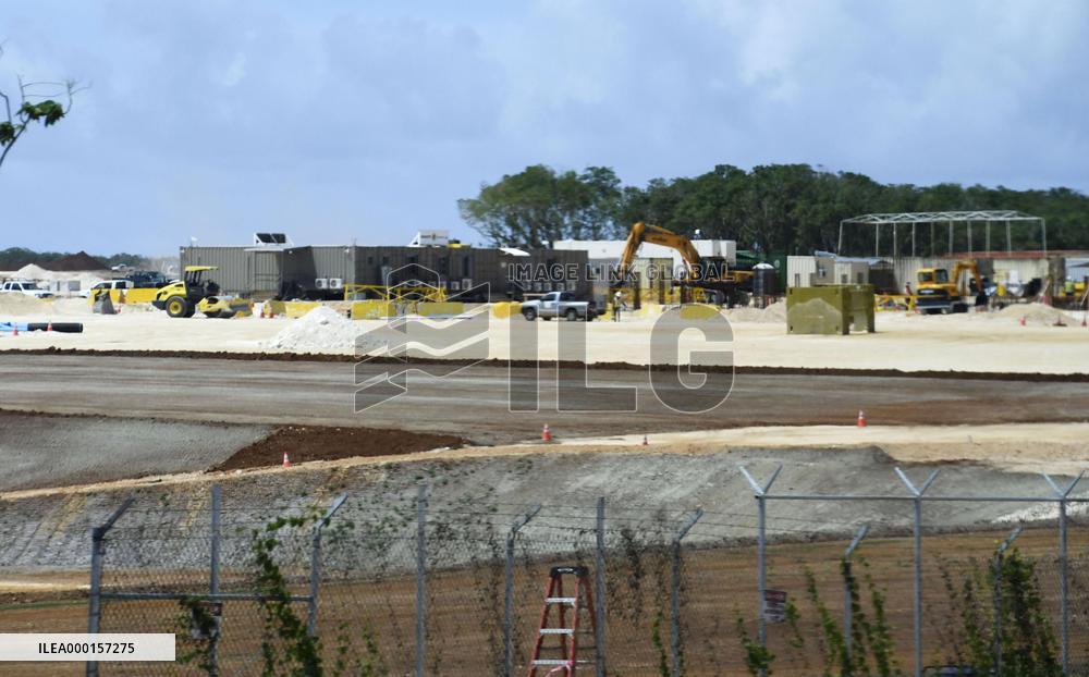New U.S. base under construction in Guam