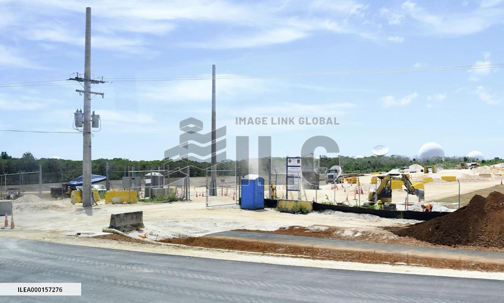 New U.S. base under construction in Guam