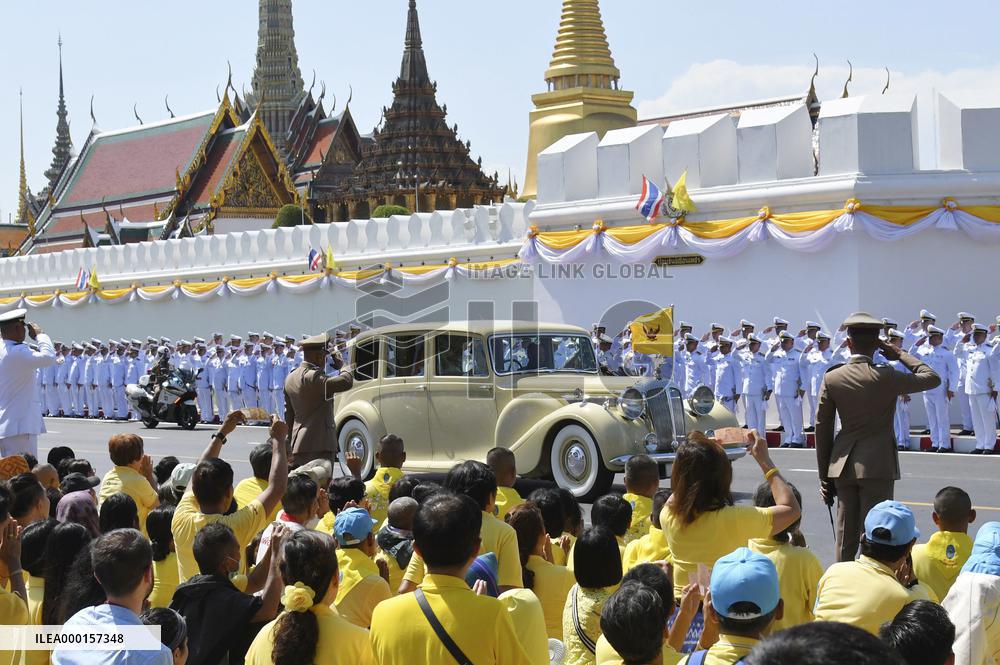Thai king's coronation ceremony