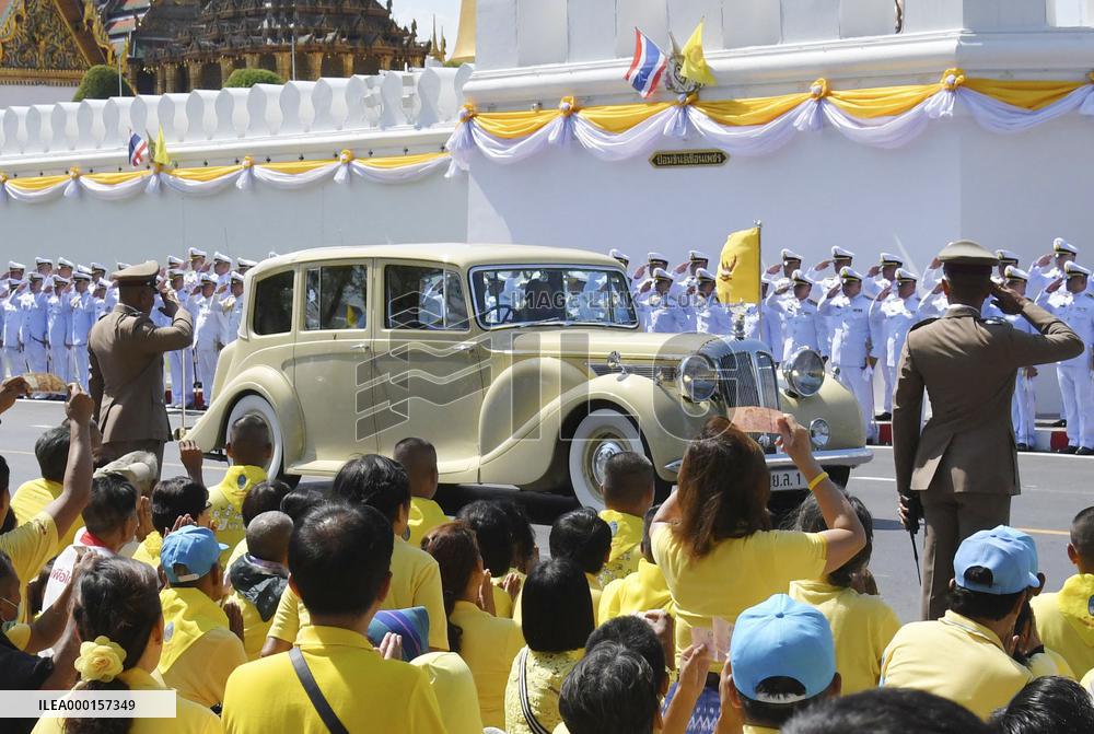 Thai king's coronation ceremony