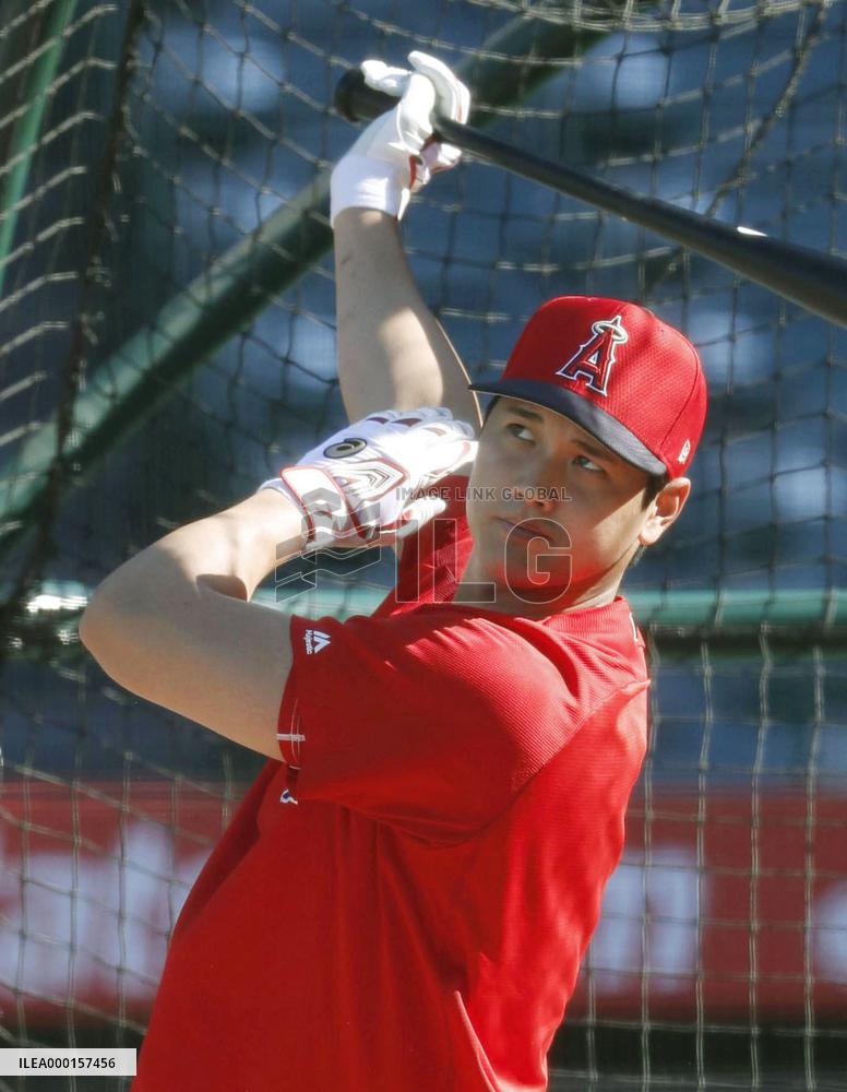 Baseball: Angels' Ohtani